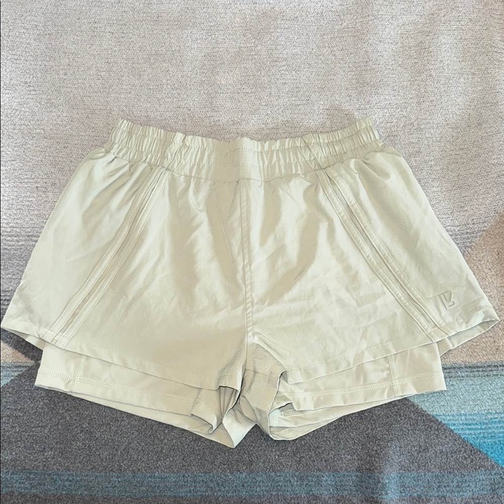 BuffBunny Run Athletic Shorts Lightweight Elastic Waist